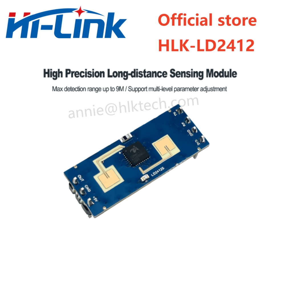 Tasmota - Hilink Nowy HLK-LD2412 24GHz Moduł Czujnika