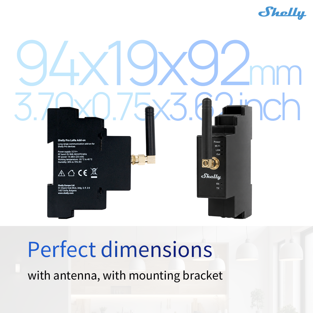 Shelly Pro LoRa Add-on rozszer – Shelly Plug recenzja i cena