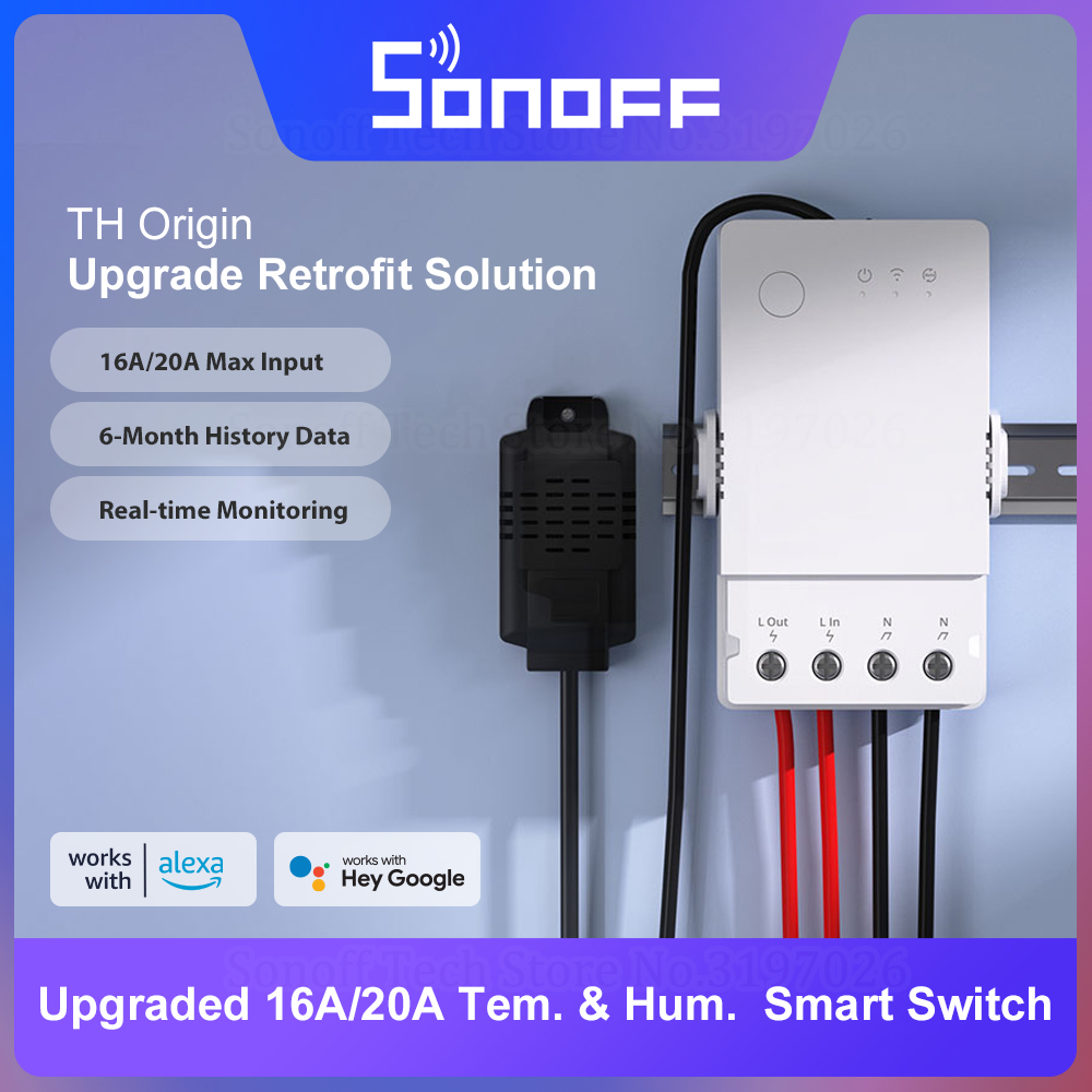 SONOFF TH pochodzenie 16A/20A  – Sonoff recenzja i cena