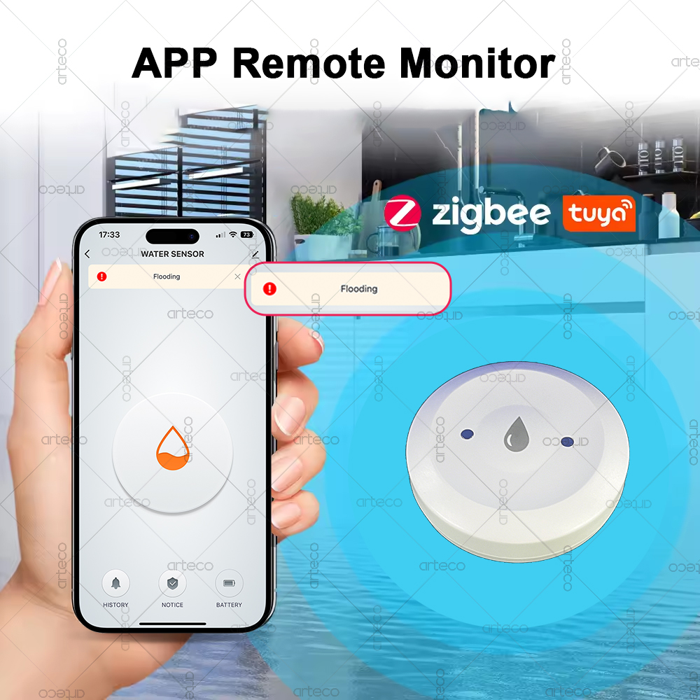 Czujnik zalania Tuya Smart Zig – Home Assistant Tuya recenzja i cena