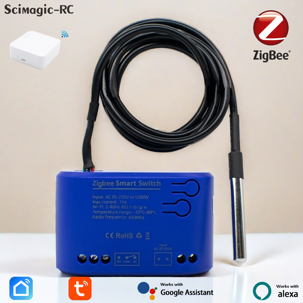 Zigbee Temperature Smart Switc – Smart Relay Tuya recenzja i cena