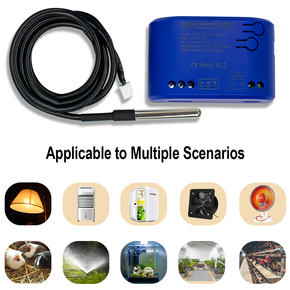 Zigbee Temperature Smart Switc – Smart Relay Tuya recenzja i cena