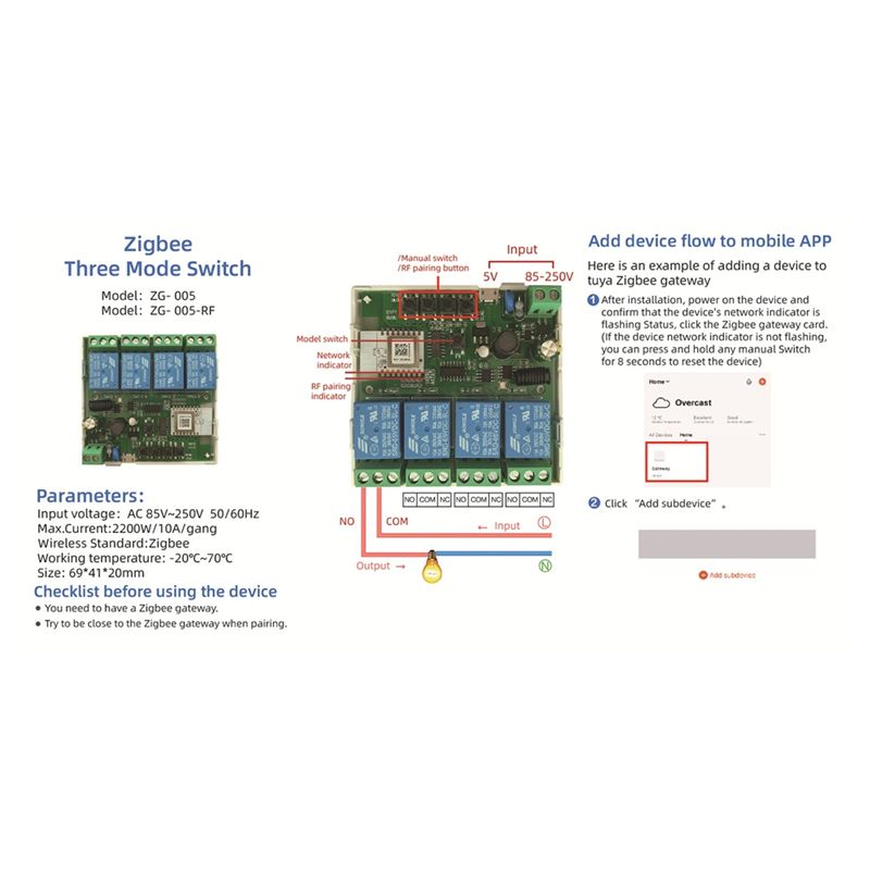 [NEWA08R] Moduł inteligentnego – Smart Relay Tuya recenzja i cena