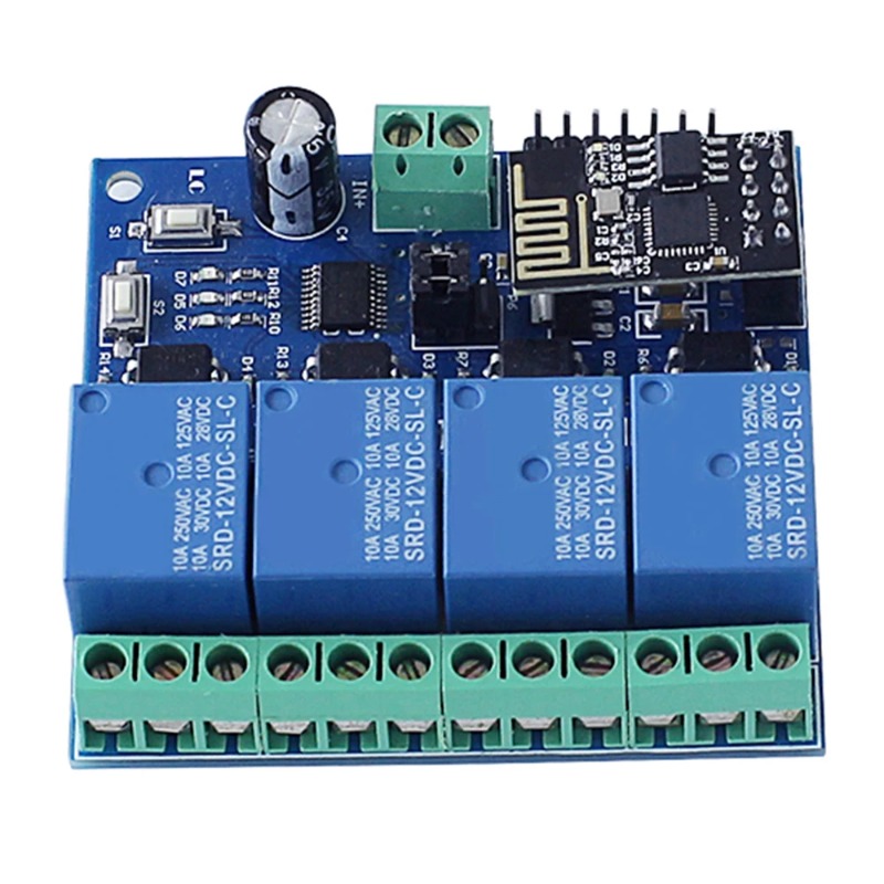 Moduł przekaźnikowy WiFi ESP82 – Smart Home Module Iot recenzja i cena