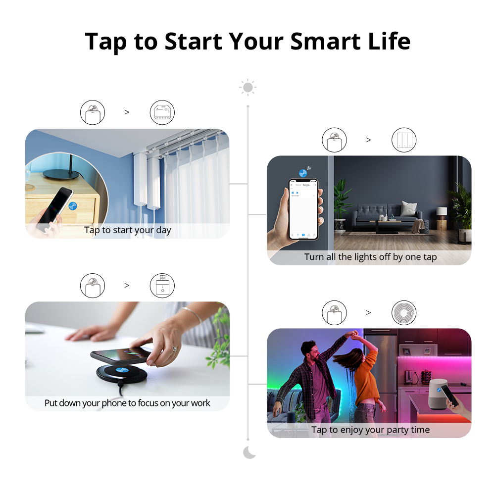 SONOFF NFC Tag Ntag215 Naklejk – Sonoff recenzja i cena